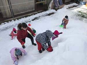 雪山登りは任せて！